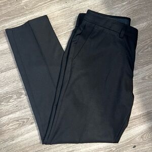 Haggar H26 men’s black dress pants
34x30